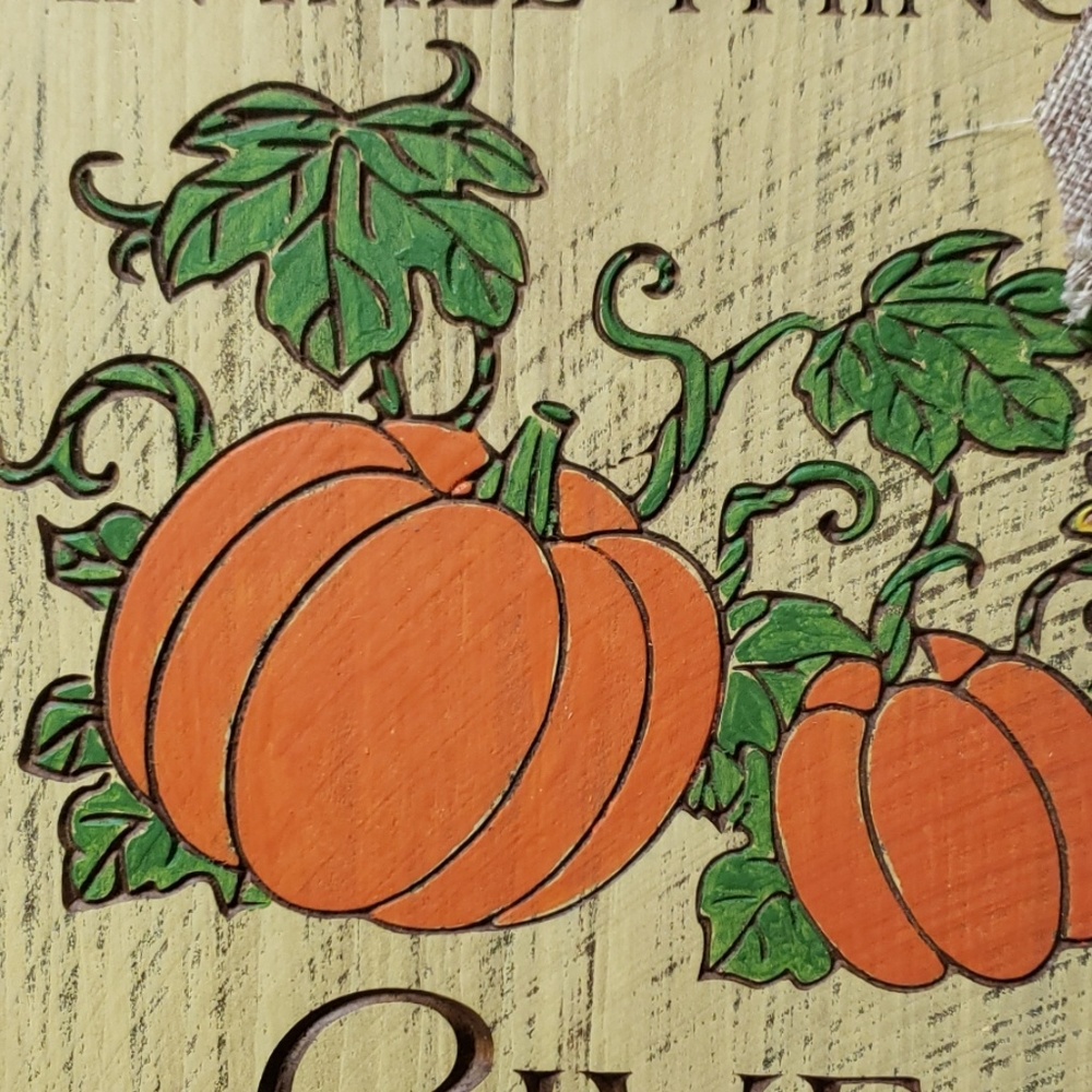 Fall Holiday Sign Decor - Picture 2 of 3